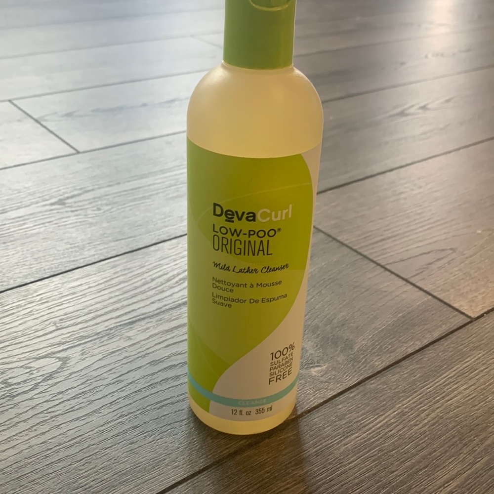 Brand new unopened DevaCurl low poo original shampoo